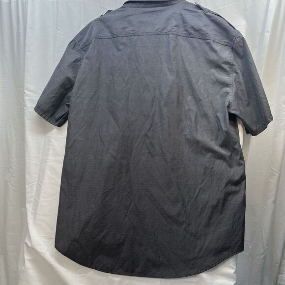 Ecko Unltd Men's Gray Short Sleeve Casual Button Shirt 2XL - Picture 7 of 7